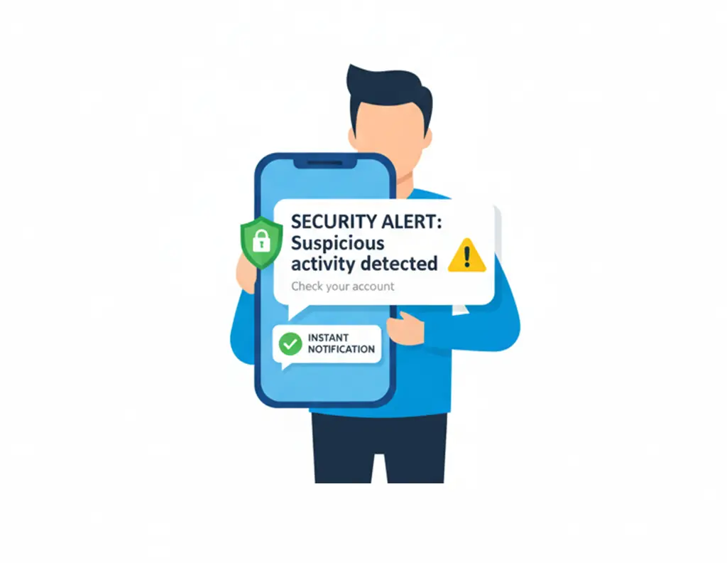 Salesforce SMS for Banking & Financial Services - instant fraud detection and security alerts