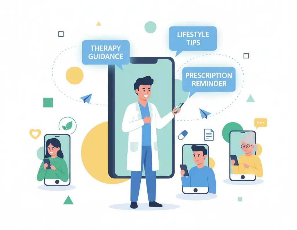 Salesforce SMS for patient engagement and education