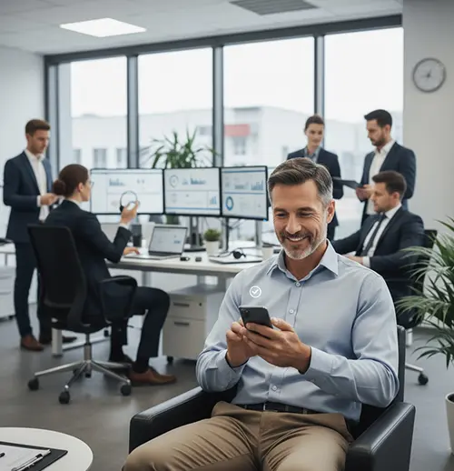 Salesforce SMS updates for insurance claim status in healthcare