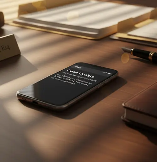 Salesforce SMS case update notifications for clients