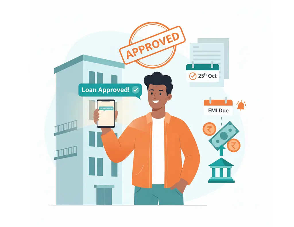 Salesforce SMS notifications for loan approvals and mortgage updates