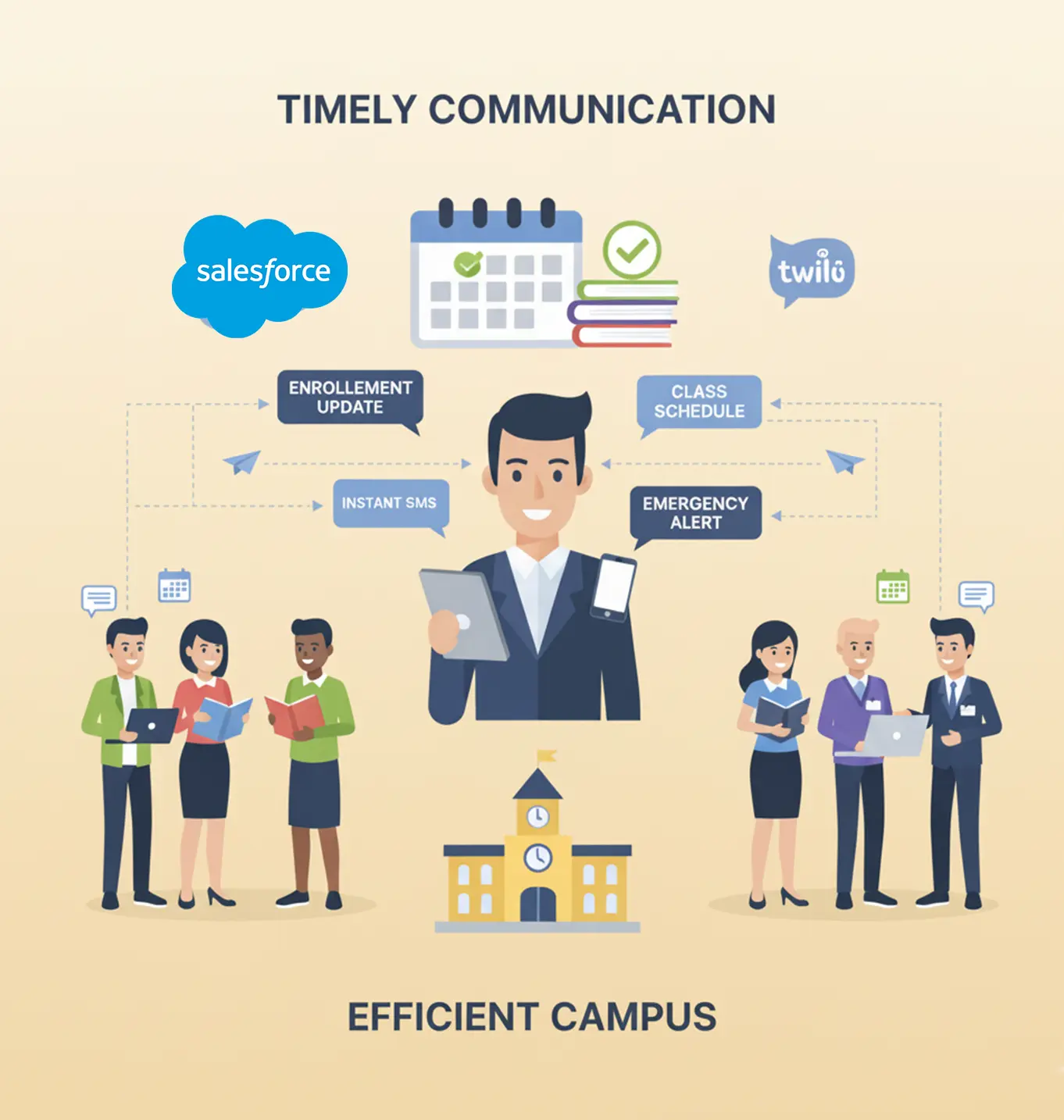 Salesforce SMS for Higher Education