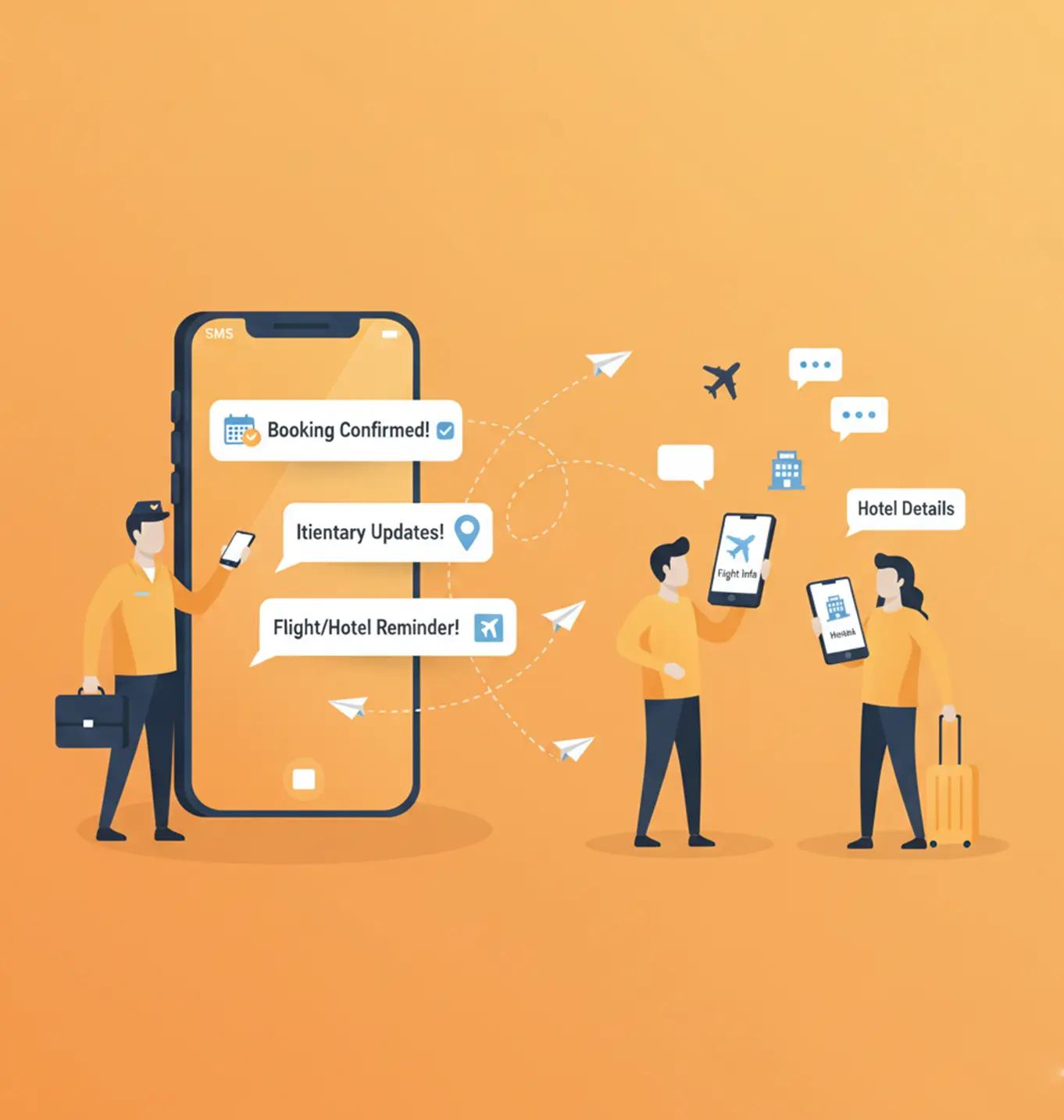Salesforce SMS for Hospitality and Travel