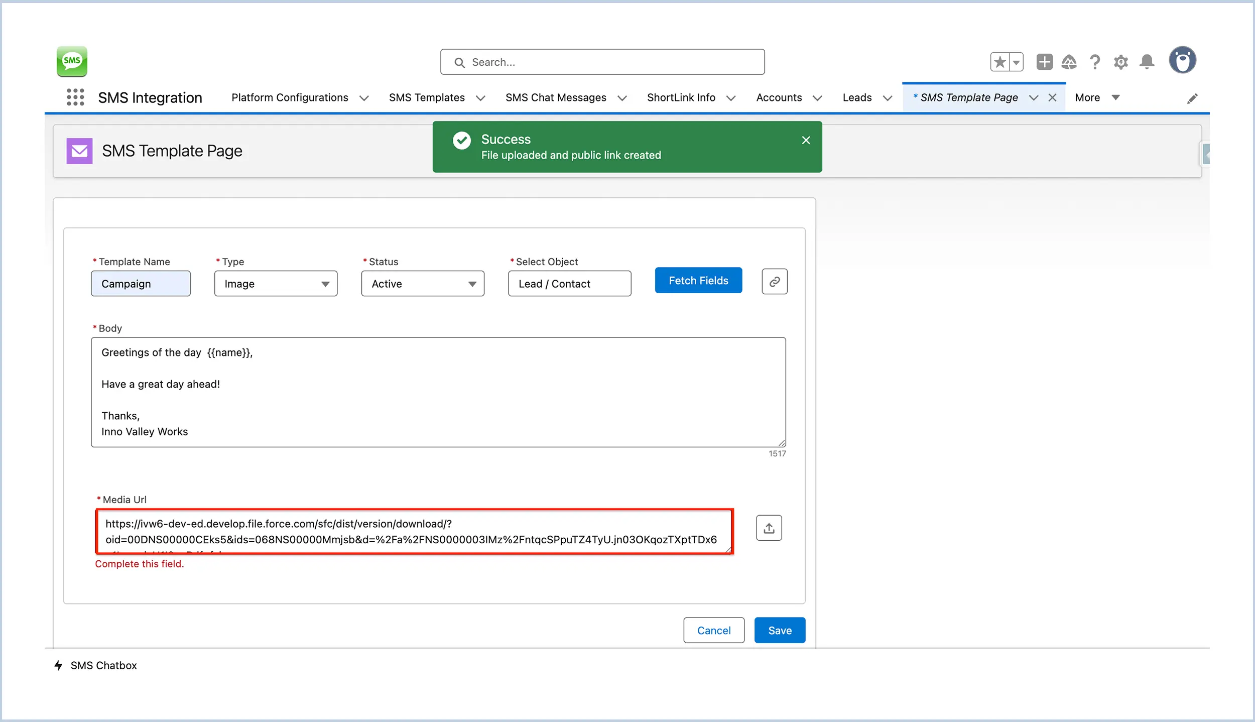 Twilio alternative interface for SMS chat in Salesforce